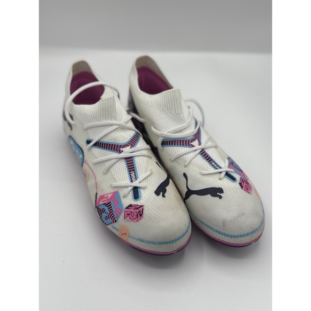PUMA Future 7 Match Volume Up soccer‎ cleats Junior Size 6 Multi Color NWB